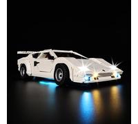 Kyglaring LED Lighting Kit for Lego 10337 - Compatible with lego-10337 Lamborghini Countach 5000 Quattrovalvole Building Blocks Model Set - Only Leds No Brick Set (Classic Version)