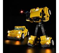 Kyglaring LED Lighting Kit for Lego 10338 - Compatible with lego-10338 Transformers Bumblebee Building Blocks Model Set - Only Leds No Brick Set (Classic Version)