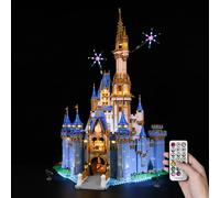 Kyglaring LED Lighting Kit For Lego-43222 Disney Castle Building Kits - Designed for Lego Building Blocks Model - Not Included The Model Set (RC Version)