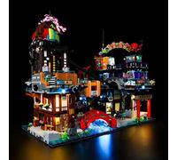 Kyglaring LED Lighting Kit For Lego-71799 City Markets Kits - Designed for Lego Building Blocks Model - Not Included The Model Set (Classic Version)