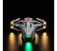Kyglaring LED Lighting Kit for Lego 75383 - Compatible with lego-75383 Darth Maul'S Sith Infiltrator Building Blocks Model Set - Only Leds No Brick Set (Classic Version)