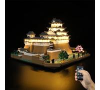Kyglaring LED Lighting Kit (No Model) - Compatible with Lego-21060 Architecture Himeji Castle Building Blocks Model Set - Only Leds No Brick Set (RC Version)