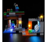 Kyglaring LED Lighting Kit (No Model) - Compatible with Lego-21166 Minecraft The Abandoned Mine Building Blocks Model Set - Only Leds No Brick Set (Classic Version)