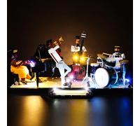 Kyglaring LED Lighting Kit (No Model) - Compatible with Lego-21334 Ideas Jazz Quartet Building Blocks Model Set - Only Leds No Brick Set (Classic Version)