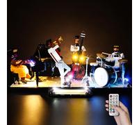 Kyglaring LED Lighting Kit (No Model) - Compatible with Lego-21334 Ideas Jazz Quartet Building Blocks Model Set - Only Leds No Brick Set (RC Version)