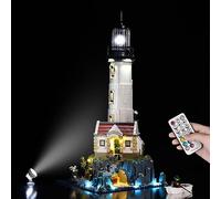 Kyglaring LED Lighting Kit (No Model) - Compatible with Lego-21335 Ideas Motorized Lighthouse Building Blocks Model Set - Only Leds No Brick Set (RC Version)