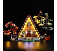 Kyglaring LED Lighting Kit (No Model) - Compatible with Lego-21338 Ideas A-Frame Cabin Building Blocks Model Set - Only Leds No Brick Set (Classic Version)