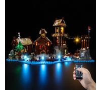 Kyglaring LED Lighting Kit (No Model) - Compatible with Lego-21343 Ideas Viking Village Building Blocks Model Set - Only Leds No Brick Set (RC Version)