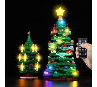 Kyglaring LED Lighting Kit (No Model) - Compatible with Lego 40573 Christmas Trees Building Blocks Model Set - Only Leds No Brick Set (RC Version)