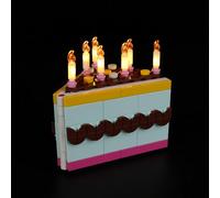 Kyglaring LED Lighting Kit (No Model) - Compatible with Lego-40641 Birthday Cake Building Blocks Model Set - Only Leds No Brick Set (Classic Version)