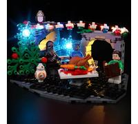 Kyglaring LED Lighting Kit (No Model) - Compatible with Lego-40658 Star Wars Millennium Falcon Holiday Diorama Building Blocks Model Set - Only Leds No Brick Set (Classic Version)