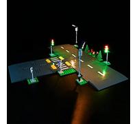 Kyglaring LED Lighting Kit (No Model) - Compatible with Lego-60304 City Road Plates Building Blocks Model Set - Only Leds No Brick Set (Classic Version)
