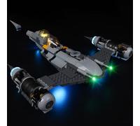 Kyglaring LED Lighting Kit (No Model) - Compatible with Lego-75325 Star Wars The Mandalorian's N-1 Starfighter Building Blocks Model Set - Only Leds No Brick Set (Classic Version)