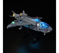 Kyglaring LED Lighting Kit (No Model) - Compatible with Lego-76248 Marvel The Avengers Quinjet Building Blocks Model Set - Only Leds No Brick Set (Classic Version)