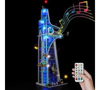 Kyglaring LED Lighting Kit (No Model) - Compatible with Lego-76269 Marvel Avenger Tower Building Blocks Model Set - Only Leds No Brick Set (RC Sound Version)