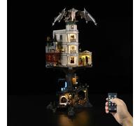 Kyglaring LED Lighting Kit (No Model) - Compatible with Lego-76417 Harry Potter Gringotts Wizard Bench Building Blocks Model Set - Only Leds No Brick Set (RC Version)