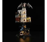 Kyglaring LED Lighting Kit (No Model) - Compatible with Lego-76417 Harry Potter Gringotts Wizard Bench Building Blocks Model Set - Only Leds No Brick Set (Classic Version)