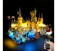 Kyglaring LED Lighting Kit (No Model) - Compatible with Lego 76419 Harry Potter Hogwarts Castle and Grounds Building Blocks Model Set - Only Leds No Brick Set (RC Version)