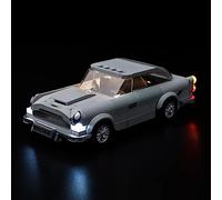 Kyglaring LED Lighting Kit (No Model) - Compatible with Lego 76911 Speed Champions 007 Aston Martin DB5 Race Car Building Blocks Model Set - Only Leds No Brick Set (Classic Version)