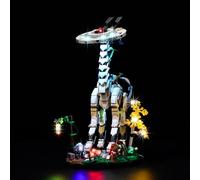 Kyglaring LED Lighting Kit (No Model) Designed for Lego Horizon Forbidden West: Tallneck 76989 Model Building Set - Without Lego Set (Classic Version)