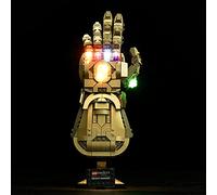 Kyglaring Led Lighting Set for Infinity Gauntlet -Light kit Compatible with Lego 76191 Building Blocks Model- Not Include Model (classic version)