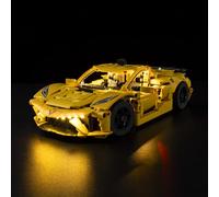 Kyglaring Leg0 42205 LED Lighting Kit - Compatible with Chevrolet Corvette Stingray Model, Light Set Only (No Blocks)