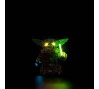 Kyglaring The Mandalorian The Child LED Lighting Kit - Compatible with Lego 75318 Brick Model - Does not include Lego Set