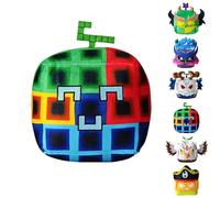 KYGVHOHI Blox Fruits Plush Toy,Blox Fruits Mystery Box Plush,Soft Cuddly Plush Toy Animal,Blox Fruit Soft Stuffed Animal Pillow,Blox Fruit Stuffed Doll,Birthday Gift Bedroom Decoration