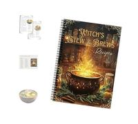 KYGVHOHI Cooking Recipe, Witch's Stew Recipe, Retro Style, Filled With Charming Festive Atmosphere, Unique Cooking Notes, Family Dining, Holiday Party Food Preparation