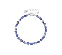 KYINYUECH 1pc 4mm Bohemian Bracelets For Women Adjustable Natural Stone Amethyst Rose Quartz Bangles Bracelet Gift