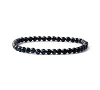 KYINYUECH 1pc 4mm Garnet Bead Bracelet Natural Lapis Lazuli Tiger Eye Stone Bracelet For Men Women