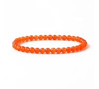 KYINYUECH 1pc 4mm Garnet Bead Bracelet Natural Lapis Lazuli Tiger Eye Stone Bracelet For Men Women