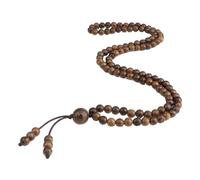 KYINYUECH 1pc 6mm Black Natural Lava Stone Bracelet 108 Beads Necklace For Women Men Bracelets Gift