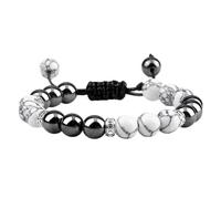 KYINYUECH 1pc Men Hematite Beads Bracelests 8mm Natural Tiger Eye Lava Stone Bracelets&Bangles Women Handmade Gift