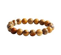 KYINYUECH 1pc Natural Stone Beads Bracelet Men 10MM Tiger Eye Agates Quartz Beaded Bracelets For Women Elastic Rope Handmade
