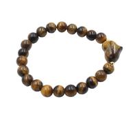 KYINYUECH 1pc Natural Stone Heart Shape Bracelets 8mm Beads Amethysts Bracelet For Women Gift