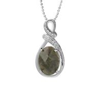 KYINYUECH 1pc Natural Stone Necklace Egg Pendant Rose Quartz Tiger Eye Green Aventurine Obsidian Pendant Necklace