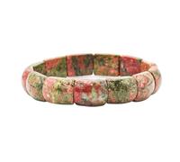 KYINYUECH 1pc Natural Stone Obsidian Agate Red Jasper Tiger Eyes Beads Bangles Men Woman Bracelets Gift For Gift