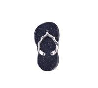 KYINYUECH 1pc Natural Stone Slipper Pendants Fit For Necklace Flat Bead Purple Red Onyx Pendant Women Men