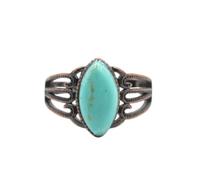 KYINYUECH 1pc Stone Ring Horse Eye Shape Amethysts Obsidian Finger Rings For Men Women