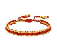 KYINYUECH Ethnic Woven Multicolor Bracelets & Bangles For Women Men Handmade Rope Buddha Bracelet Gift