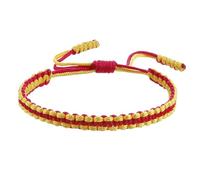 KYINYUECH Ethnic Woven Multicolor Bracelets & Bangles For Women Men Handmade Rope Buddha Bracelet Gift