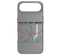 Kyiv City Rapid Transit European Rail Map Eastern Europe Art Case for iPhone Air