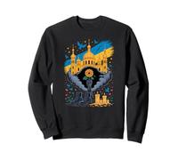 Kyiv Ukraine Tribute Sunflower and Church Peace Dove Sweatshirt