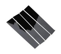 KYJHUIW Car Door Pillar Posts Trim for Dodge Ram Crew Quad Extended Ext 2009-2018 Car Window Pillar Posts Door Trims Car Accessories,4pcs(black)