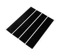 KYJHUIW Car Door Pillar Posts Trim for Ford F-150 Super Cab/extended Cab 2004-2014 Car Window Pillar Posts Door Trim Sticker Black Decal Cover,4pcs(carbon fibre)