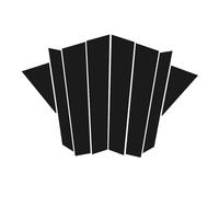 KYJHUIW Car Door Pillar Posts Trim for Hyundai I30 2022-2023 Carbon Fiber Window Door Column Deal B C Pillar Post Cover Trim Sticker(Black)