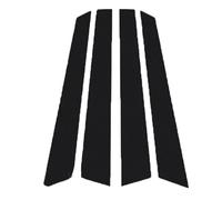 KYJHUIW Car Door Pillar Posts Trim for Porsche Panamera 2017-2021 4pcs Car Door Window Pillar Posts Trim Covers Sticker Exterior Parts(black)