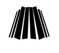 KYJHUIW Car Door Pillar Posts Trim for Toyota RAV4 XA30 2006-2012 Car Side Window Door Pillar Trim Posts Stickers Black,8Pcs