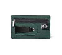 KYJiuLiu RFID Hidden Clip Stash Money Belt - Ultra Thin Anti-Theft Travel Pouch with Credit Card Slots for Women/Men, Perfect for International Travel, Daily Commute & Outdoor Activities, Green, 4.5in